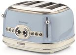 ARIETE Toaster "Vintage", blau, B:31,9cm H:28,9cm T:20,5cm, Toaster, blau, Toaster