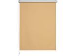 Seitenzugrollo LIEDECO Gr. 2, rot (apricot), B:80cm H:150cm, Polyester, Rollos, Seitenzugrollo