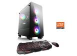 CSL Gaming-PC "Theseus V24608", schwarz, Microsoft Windows 11 Home (64 Bit), GeForce RTX 5060, 32 GB RAM 1.000 GB SSD, Desktop-PCs, Gaming-PC