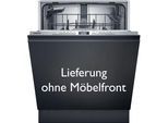 SIEMENS vollintegrierbarer Geschirrspüler "SN63HX15TE", Energieeffizienz: D, silber (weiß), B:59,8cm H:81,5cm T:55cm, Geschirrspüler, vollintegrierbarer Geschirrspüler