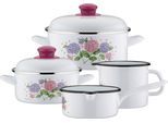 Topf-Set GSW "Hortensie", bunt (weiß, bunt), Töpfe, Topf-Set, Induktion