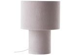 BRILLIANT Tischleuchte "Tony", beige, 1, Ø 23cm H: 30cm, 1 Stk., Leuchten, mit Cord-Lampenschirm, 30 x 23 cm, E27, Textil, Tischleuchte