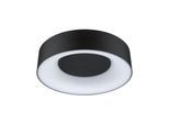 PAULMANN LED Deckenleuchte "Selection Bathroom Casca IP44 1x16W 300mm, 230V Metall/Kunststoff", schwarz, 1, Ø 30cm H: 7,1cm, 1 Stk., Leuchten, WhiteSwitch, LED Deckenleuchte