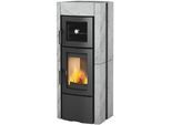 Kaminofen LA NORDICA "ESTER FORNO", grau (anthrazit), Kaminöfen, Kaminofen