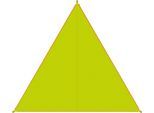 Sonnensegel BENT "Zip-Canvas", bunt (limette, rv orange), Sonnensegel, B/T: 250cm x 250cm, Polyester, Sonnensegel, B:250cm T:250cm