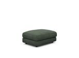 Hocker TENKSOM "Vivole, Fußablage, Pouff, mit Federkern", grün, B:98cm H:38cm T:70cm, Hocker, Hocker, perfekte Ergänzung zu Sofa VIVOLE