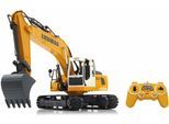 RC-Bagger JAMARA "R936 Liebherr", gelb, Fernlenkfahrzeuge, KinderB:50cm H:23cm T:16cm, Kunststoff, Metall, RC-Bagger, mit Sound und LED Beleuchtung, B:50cm H:23cm T:16cm