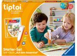 Spiel RAVENSBURGER "tiptoi Starter-Set: Stift und Bauernhof-Buch", bunt, Spiele, Kinder, Spiel, Made in Europe