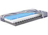 Kaltschaummatratze HN8 SCHLAFSYSTEME "Ocean Clean KS", blau, B:140cm H:21cm L:200cm, Bezug (oben): 100% Polyester. Bezug (unten): 89% Polyester, 11% Polypropylen. Steppfüllung: 100% Polypropylen, Matratzen, Kaltschaummatratze