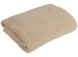 Saunatuch WEWO FASHION "9518ST", beige, B:80cm L:200cm, Frottee, Frottier, Handtücher, Saunatuch, saugstark