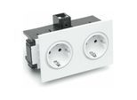 Rehau Steckdose 2-fach SIGNA IN cws BRK 2STD (6121012)