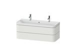 Duravit Möbelwaschtisch Happy D.2 Plus 117,5x49cm, 2 Schubk., Nord we s-matt (HP4379O39390000)