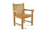 Gartenstuhl VCM "Gartenstuhl Gartensessel Sessel Landhaus Teak Holz", braun, Obermaterial: 100% Holz Wood., Stühle, Gartenstuhl