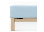 Bettlaken SCHLAFGUT "Frottex Spannbettlaken", blau (blau light), L:200cm, Frottee, Obermaterial: 75% Baumwolle, 25% Polyester, Bettlaken, Bettlaken, MADE IN GREEN by OEKO-TEX