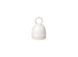 Weihnachtsfigur "Tischglocke Winter Glow ø 6,6 cm beige", beige, LIKE. BY VILLEROY & BOCH, Dekofiguren, Weihnachtsfigur