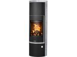 Kaminofen JUSTUS "Faro W+ 2.0 Bianco", schwarz, Kaminöfen, Kaminofen