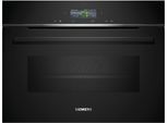 SIEMENS Backofen mit Mikrowelle "CM724G1B1", schwarz, B:59,4cm H:45,5cm T:54,8cm, Backöfen, Intuitive Bedienung dank Touch-Navigation & Kochassistent, Backofen mit Mikrowelle