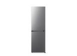 GORENJE Kühl-/Gefrierkombination "NRK 418 DCS4", Energieeffizienz: D, silber, Rechtsanschlag, Kühlschränke, Kühl-/Gefrierkombination