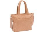 Wickeltasche FILLIKID "Cord", Baby, Gr. B/H/T: 39cm x 36cm x 17cm, braun (nougat), Cord, Polyester, Taschen Wickeltasche, inklusive Thermotasche