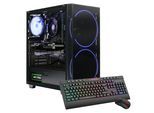 GAMEMAX Gaming-PC "Black Hole 7786 AMD Ryzen 7 5700X RTX 5060Ti 32GB DDR4 1TB SSD", schwarz, Microsoft Windows 11 Home (64 Bit), 32 GB RAM 1.000 GB SSD, Desktop-PCs, Windows 11, Gaming-PC