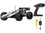 RC-Monstertruck JAMARA "Splinter Desertbuggy 4WD", bunt (schwarz, rot, gelb), Fernlenkfahrzeuge, KinderB:27cm H:15,6cm, RC-Monstertruck, 1:10, 2,4 GHz, mit LED, B:27cm H:15,6cm