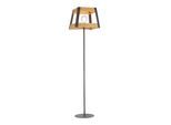 JUST LIGHT Stehlampe "CRATE", braun (holzfarben), 1, 1 Stk., Leuchten, Schalter, Schnurschalter, Stehlampe