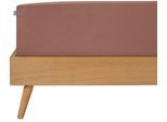 Spannbettlaken SCHIESSER "Jessi aus 100% Baumwolle", braun, B:180cm L:200cm, Jersey, Obermaterial: 100% Baumwolle, Bettlaken, Spannbettlaken, für Matratzen bis zu 22 cm Höhe, MADE IN GREEN by OEKO-TEX
