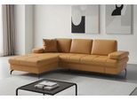 Ecksofa SIT & MORE "Morris Jubi, Recamiere, Breite 247 cm", curry, B:247cm H:83cm T:171cm, Sofas, Ecksofa, mit Armteilfunktion,, wahlweise mit Schlaffunktion