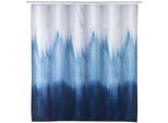 Duschvorhang WENKO "Alara", bunt (alara), B:180cm H:200cm, Polyester, Duschvorhänge, Duschvorhang, Höhe 200 cm, Batik-Optik