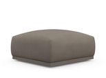 Hocker TRENDMANUFAKTUR "Braga, mit hochwertigem Kaltschaum, quadratisch, in Cord erhältlich", braun (schlamm), B:85cm H:42cm T:85cm, 100% Polyester, Hocker, Hocker, moderner Polsterhocker, 85/42/85 cm (B/H/T)