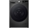 LG Waschmaschine "F6WR701YB", Energieeffizienz: A, schwarz, B:60cm H:85cm T:57cm, Waschmaschinen, Steam Funktion, Waschmaschine