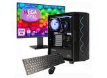 GAMEMAX PC-Komplettsystem "MegaDeal Diamond BK 2611 Ryzen 5 5600G Radeon Graphics 32GB 1TB SSD", Energieeffizienz: E, schwarz, Microsoft Windows 11 Home (64 Bit), 32 GB RAM 1.000 GB SSD, Computer_Komplettsysteme, Windows 11 + MSI PRO MP2412DE Monitor 60cm (24"), PC-Komplettsystem