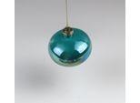 Dekoobjekt AM DESIGN "Weihnachstsdekoration aus Glas", türkis, B:8cm H:8cm, Glas, Dekofiguren, Dekoobjekt, 6er Set, BxH: 8x8 cm