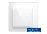 HOMEMATIC IP Smart-Home-Zubehör "Glas-Wandthermostat", weiß, B:12,5cm H:5cm T:12,5cm, Smart-Home-Stationen, Smart-Home-Zubehör