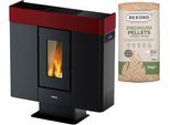 Pelletofen FREEPOINT "Moon airtight", schwarz, Kaminöfen, Pelletofen, 340 W, 230 V