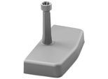 Schirmhalter SCHNEIDER SCHIRME "Beton", grau, B:24cm T:48,5cm, Beton, Kunststoff, Schirmhalterungen, Schirmhalter