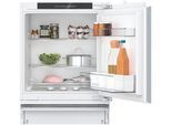 BOSCH Einbaukühlschrank "KUR21VFE0", Energieeffizienz: E, silber (weiß), Rechtsanschlag, wechselbar, Kühlschränke, Einbaukühlschrank