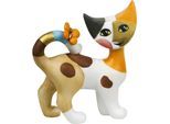 Sammelfigur GOEBEL "Figur Rosina Wachtmeister - "Clara", bunt, B:3cm H:8cm T:6,5cm, Biskuitporzellan, Dekofiguren, Sammelfigur, Katze