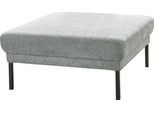 Hocker 3C CANDY "Mallow", grün (mint), B:90cm H:43cm T:90cm, 100% Polyester, Hocker, Hocker, passend zur Polsterserie "Mallow" in Flachgewebe
