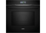 SIEMENS Backofen mit Mikrowelle "HM736GAB1", schwarz, B:59,4cm H:59,5cm T:54,8cm, Backöfen, Intelligenter Backofen dank Assistent mit Sprachsteuerung, Backofen mit Mikrowelle