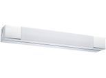 PAULMANN LED Spiegelleuchte "Selection Bathroom Spiegelleuchte Quasar IP44 3000K 230V 7,5W", weiß (chromfarben, weiß), 1, H: 4,5cm, 1 Stk., Leuchten, Badezimmerleuchte, LED Spiegelleuchte