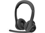 LOGITECH Kopfhörer "Zone 305", schwarz, B:18,4cm H:6,9cm T:17,4cm, Kopfhörer, Kopfhörer