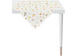 Mitteldecke APELT "6716", bunt, B:88cm L:88cm, Baumwolle, Polyester, Tischdecken, Mitteldecke