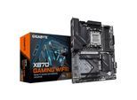 GIGABYTE Mainboard "X870 GAMING WIFI6 Mainboard - Unterstützt AMD Ryzen 9000 CPUs, 8+2+2 P", schwarz (ohne farbbezeichnung), B:8,1cm H:27,1cm T:33,5cm, Mainboards, Mainboard