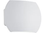 PAULMANN LED Wandleuchte "Bocca IP44 2x3W Weiß", weiß, 2, H: 10cm, 1 Stk., Leuchten, LED Wandleuchte