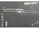 BRILONER LEUCHTEN LED Deckenleuchte "FRAME", schwarz (weiß, neutral), Leuchten, LED Deckenleuchte
