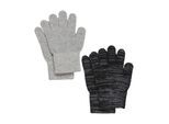 Strickhandschuhe CELAVI "Strickhandschuhe CEMagic", Jungen, Gr. 7\12, grau, Obermaterial: 52% Wolle WO. 31% Polyester PES. 13% Nylon NY. 4% Elasthan EL., Handschuhe Strickhandschuhe