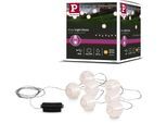 PAULMANN Lichterkette "Outdoor Mobile Lampionkette IP44 3000K 7x1lm 5V ladbar mit USB", weiß, Gesamtlänge 3,6m, Lichterketten, Outdoor Mobile Lampionkette IP44 3000K 7x1lm 5V ladbar mit USB, Lichterkette