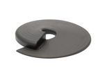 Wagner Bodentürstopper STOP EH 6981, Kunststoff, Ø 110 mm, Höhe 13 mm, flexibel positionierbar, keilförmig, schwarz
