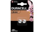 Knopfzelle DURACELL® V13GA, LR44, 2 Stück